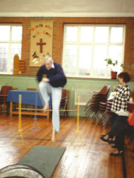 Secret training for Jubilee Sports Day 1986