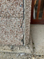 UBC Floor Damage in Small Hall affecting outside building